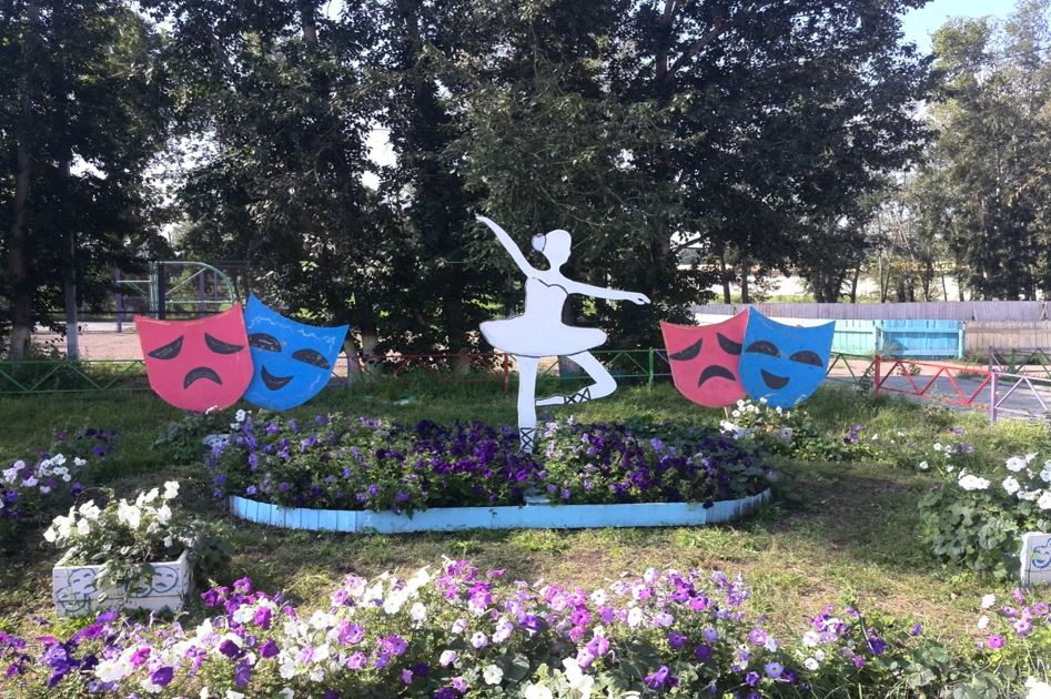 Проект ландшафтного дизайна, посвященному Году театра